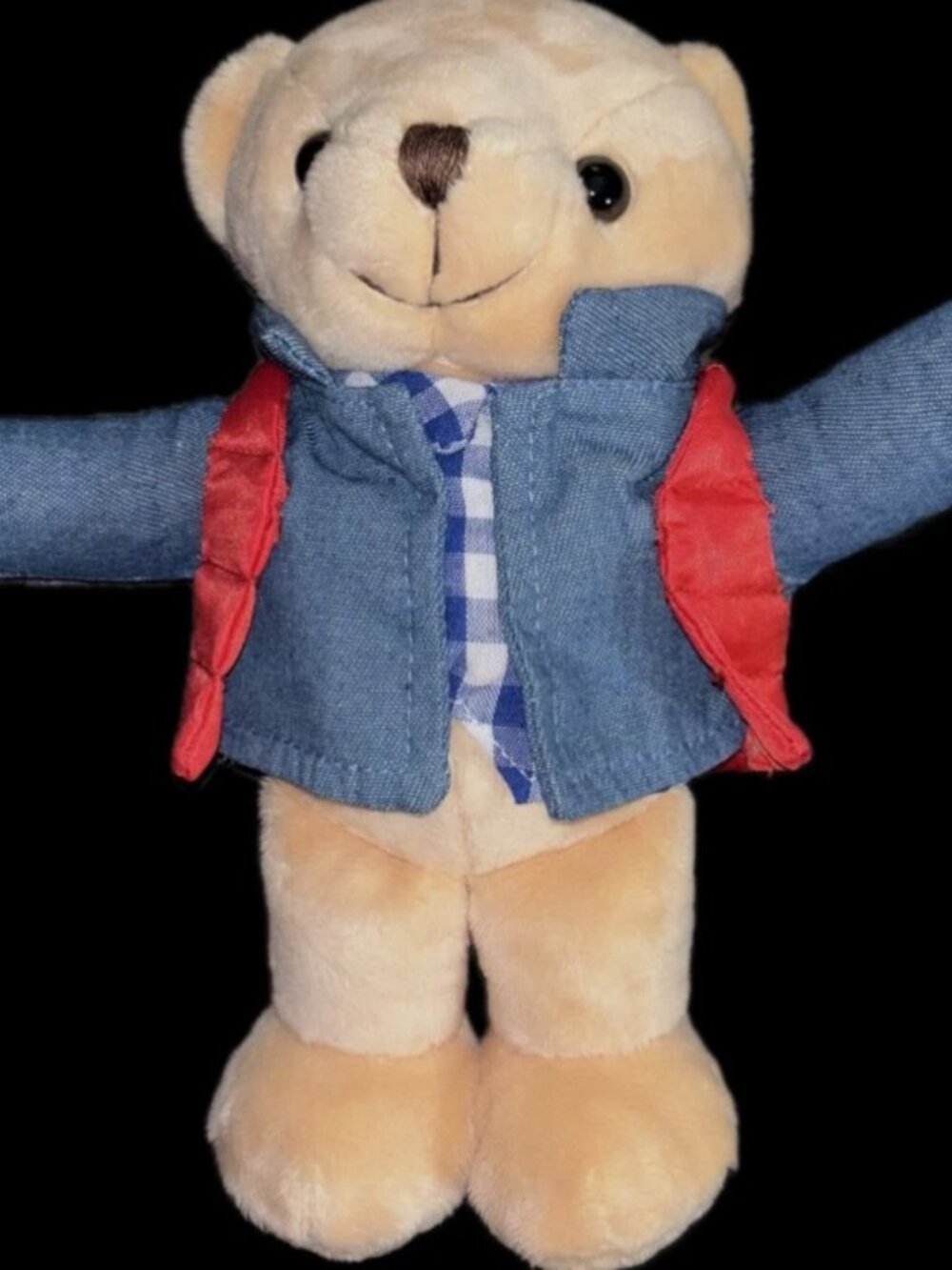 MARTY MCFLY BEAR Back to the Future Musical Broadway 10” Plush BTTF NYC